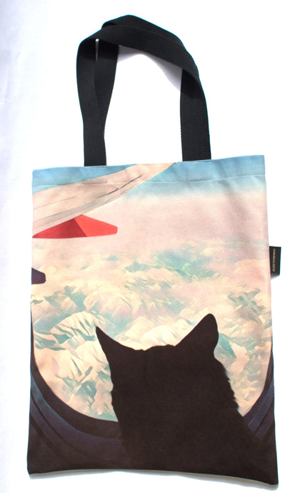 Adventure Cat La Pew Tote Bag